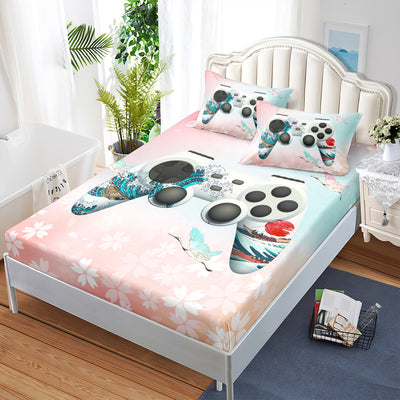 Juego de Sábana Ajustable, Funda Nórdica y Fundas de Almohada Gamer con Tecnología Refrescante - Image 12