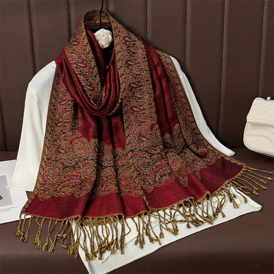 Chal Faux Cashmira Otoño-Invierno | Envolvente Cálido y Elegante - Image 25