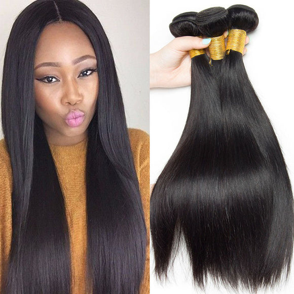 Cabello Brasileño Virgen Liso Premium - Venta al Por Mayor
