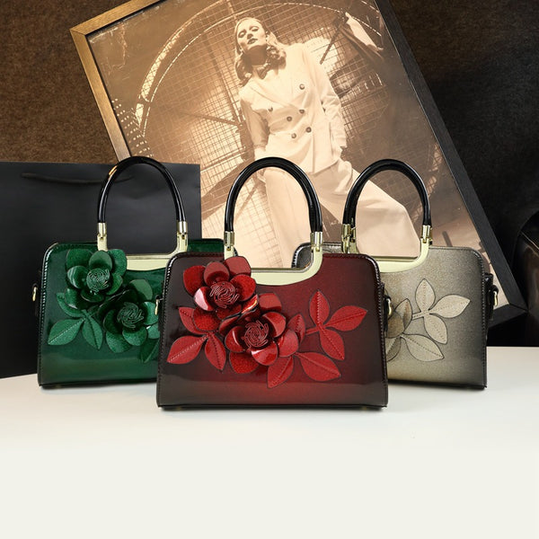 Bolsa Crossbody Floral con Diseño Delicado