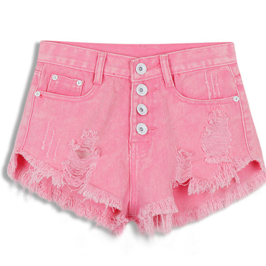 Shorts de Mezclilla Cintura Alta para Mujer - Image 15