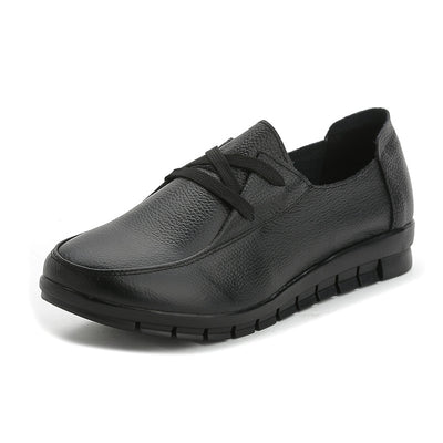 Zapatos de Cuero para Mamá - Cómodos, Antideslizantes y Casuales - Image 5