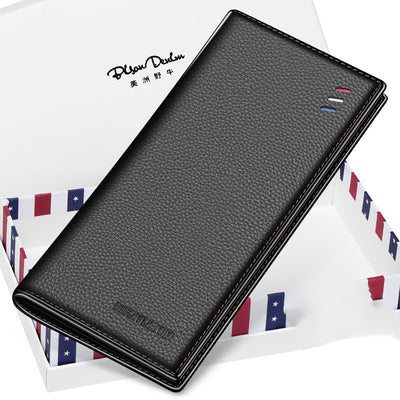 Billetera Delgada Multitarjeta para Hombre Joven