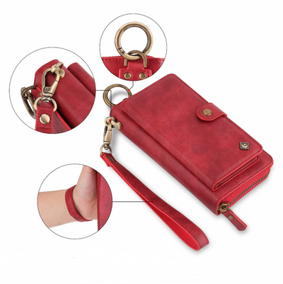 Funda Cartera Multifunción con Cremallera para Celular y Auto - Image 11