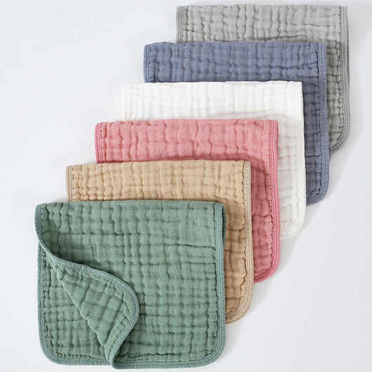 Paños para Eructar Muselina de Algodón - Pack de 6 Piezas Grandes 25x50cm, Súper Suaves y Absorbentes para Bebés - Image 5