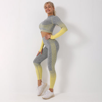 Ropa de Yoga Tejida sin Costuras - Image 27