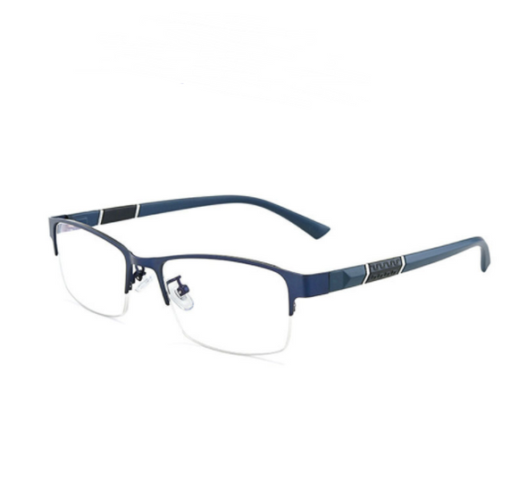Armazón de Gafas Metálico para Miopía - Estilo Ejecutivo