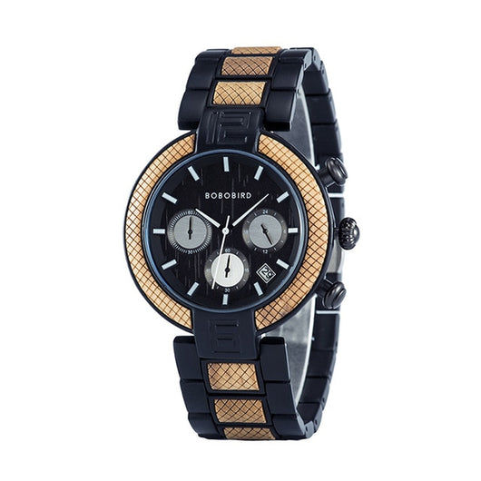 Reloj de Negocios BOBOBIRD con Esfera Luminosa para Hombre - Image 3