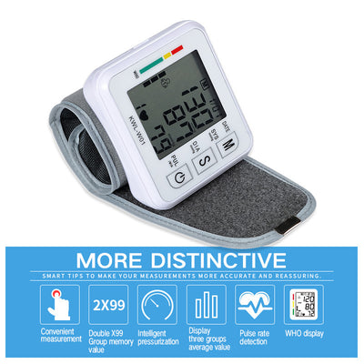 Tensiómetro Digital de Muñeca Automático - Monitor de Presión Arterial - Image 3