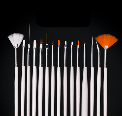 Set de 15 Pinceles y Rotuladores Profesionales - Image 6