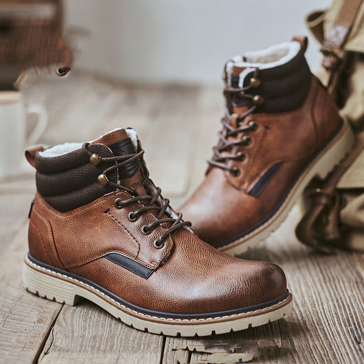Botas Martin Casuales de Punta Redonda para Hombre - Image 5