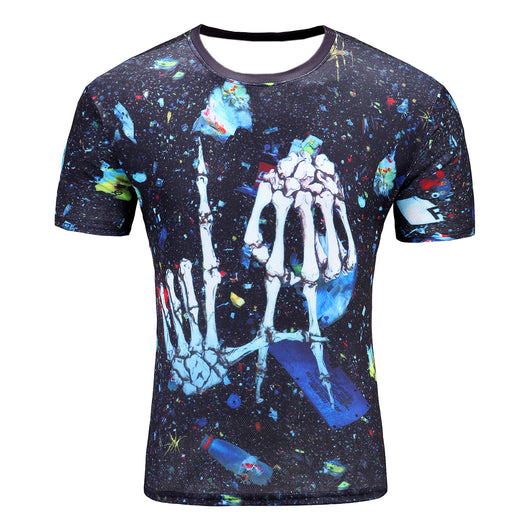 Camiseta 3D Rock and Roll con Diseño Artístico Moderno - Image 10