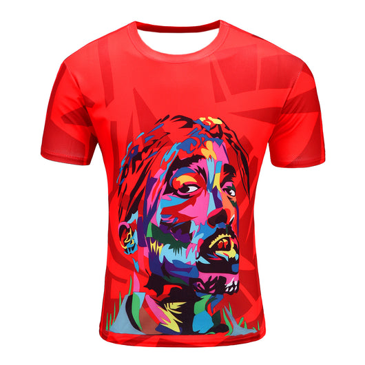 Camiseta 3D Rock and Roll con Diseño Artístico Moderno - Image 12