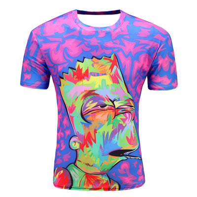 Camiseta 3D Rock and Roll con Diseño Artístico Moderno - Image 8