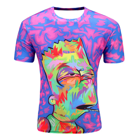 Camiseta 3D Rock and Roll con Diseño Artístico Moderno - Image 8