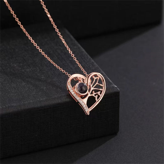Collar de Plata S925 Árbol del Amor - Te Amo - Image 5