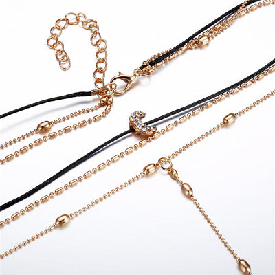 Collar Choker Multicapas Elegante y Versátil - Image 3