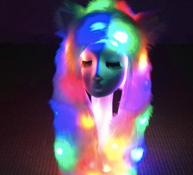 Gorro Térmico con Bufanda, Guantes y Luz LED Integrada - Image 2