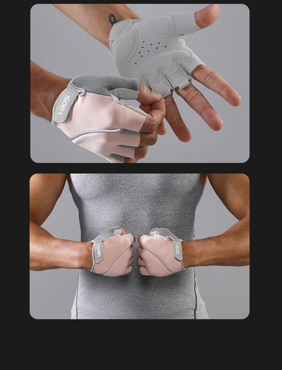 Guantes Deportivos Antideslizantes de Medio Dedo para Fitness y Exterior - Image 10