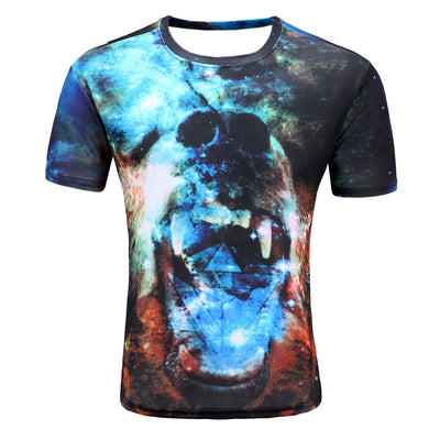 Camiseta 3D Rock and Roll con Diseño Artístico Moderno - Image 7