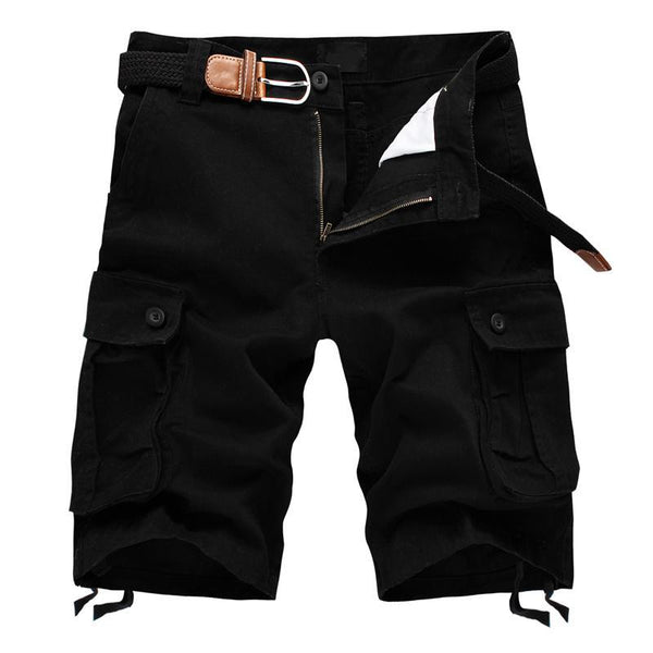 Pantalones Cortos Cargo con Múltiples Bolsillos