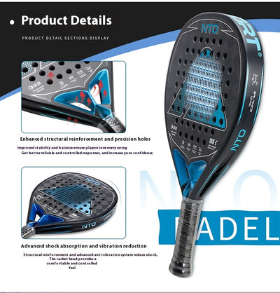 Raqueta de Tenis de Fibra de Carbono Estructura Jaula - Image 31