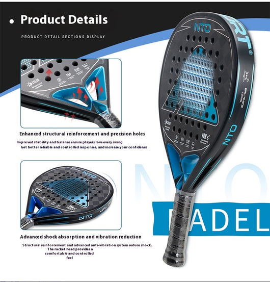 Raqueta de Tenis de Fibra de Carbono Estructura Jaula - Image 31