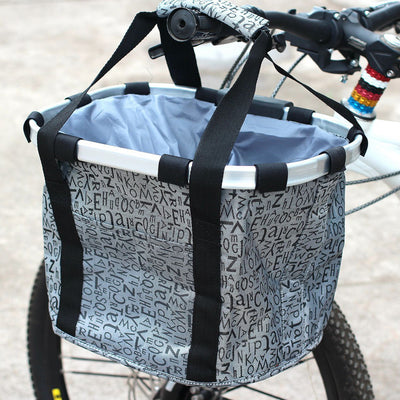 Canasta Delantera Plegable para Bicicleta de Montaña S41 46 con Liberación Rápida