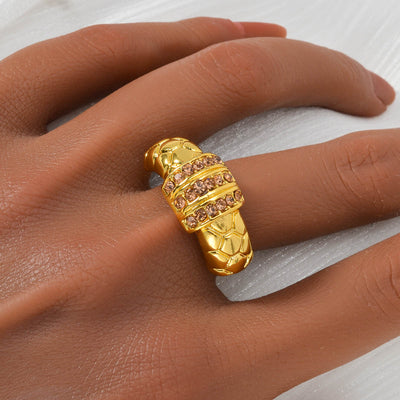 Conjunto de Joyas con Diamantes Estilo Chino: Anillo, Pulsera, Collar y Aretes - Image 18