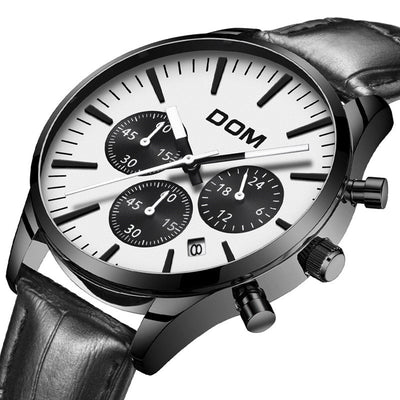 Reloj de Hombre Cronógrafo Triple Carátula con Correa - Image 10