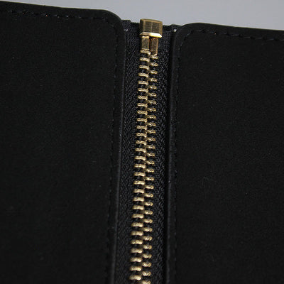 Vestido Ancho Decorativo para Mujer con Cinturón - Diseño Versátil y Elegante Negro - Image 2
