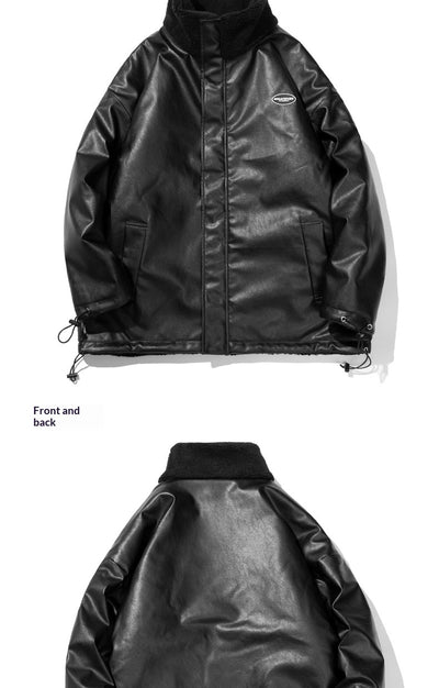 Abrigo Reversible de Lana de Cordero con Estilo Literario y Artístico - Image 11