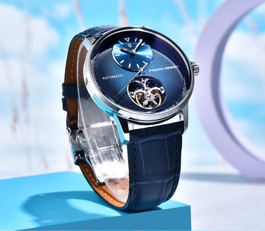 Reloj Automático Tourbillon de Lujo para Hombre con Esfera Luminosa - Image 20