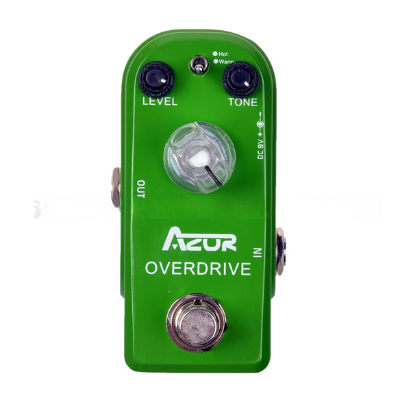 Pedal de Distorsión Overload para Guitarra Eléctrica