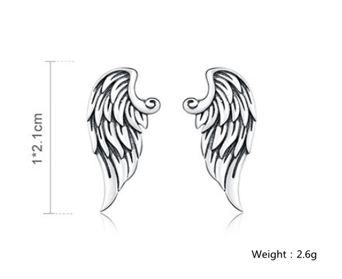 Aretes de Plata 925 con Alas - Diseño Creativo para Mujeres - Image 7