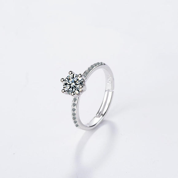 Anillo de Circón Bosque para Mujer