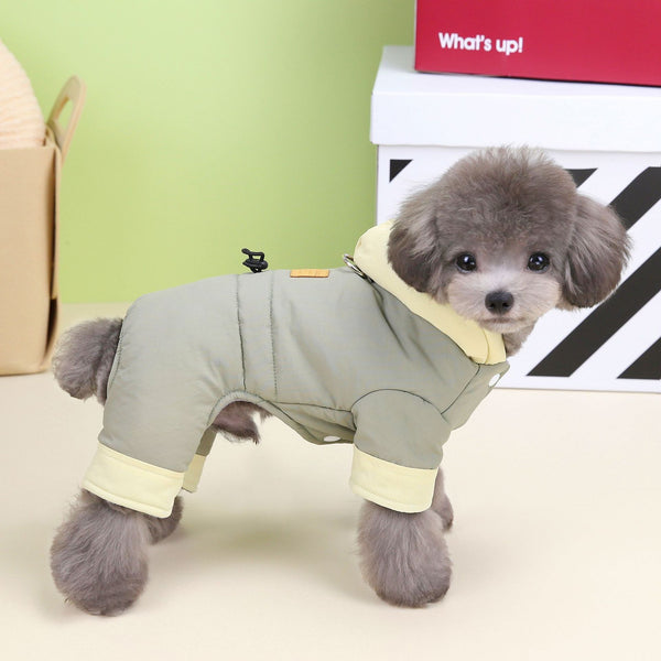 Abrigo Térmico para Perros - Ropa de Invierno y Otoño de Algodón Acolchado