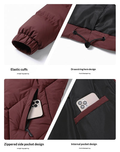 Chaqueta de Invierno para Hombre con Acolchado de Algodón - Calidez y Estilo - Image 29