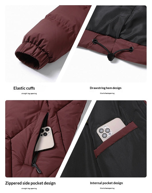 Chaqueta de Invierno para Hombre con Acolchado de Algodón - Calidez y Estilo - Image 29