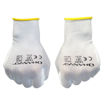 Guantes de Trabajo Recubiertos de PU - Resistentes, Transpirables y Flexibles - Image 4