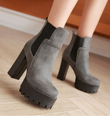 Botas Martin Plataforma Tacón Alto - Image 7