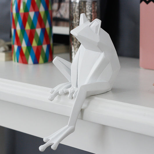 Adornos de Resina Rana Origami - Decoración Nórdica Moderna - Image 11