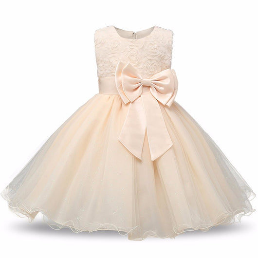 Vestido de Princesa Tutú Floral para Niña - Fiesta, Boda y Cumpleaños - Image 17