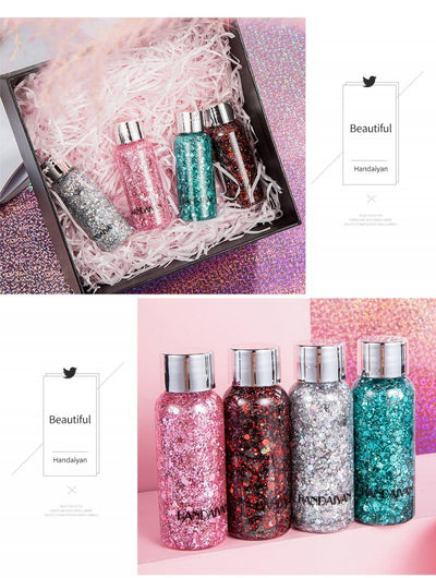 Gel Glitter Multiuso para Uñas, Cabello, Cuerpo y Rostro - Lentejuelas Sueltas Festival - Image 22
