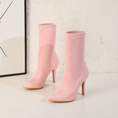 Botas Calcetín con Tacón Alto - Image 12
