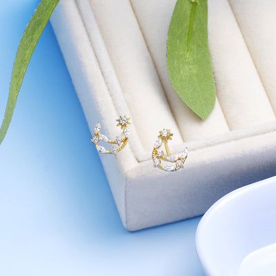 Aretes de Circonita Luna - Image 4