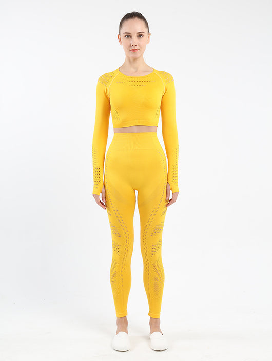 Conjunto de Yoga Manga Larga - Image 56
