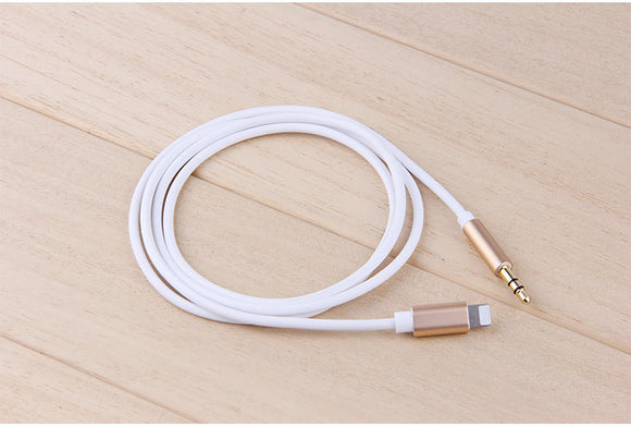 Cable Auxiliar iPhone 7 - Adaptador Lightning a 3.5mm
