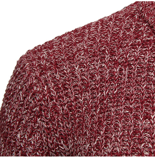 Suéter Cuello Redondo para Hombre - Pullover Casual de Manga Larga - Image 3