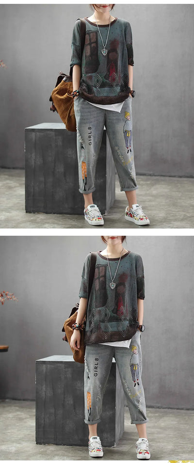 Camiseta Suelta Estampada - Image 12
